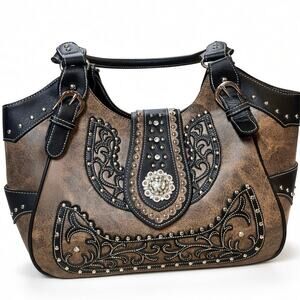 Y2K Western Studded Shoulder Bag NWT